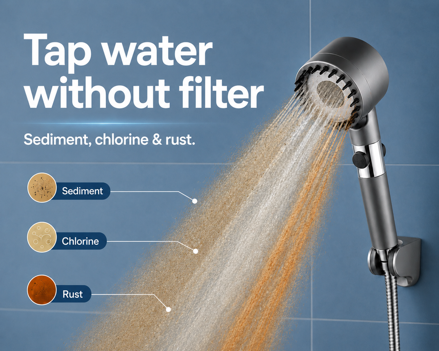 Unfiltered water